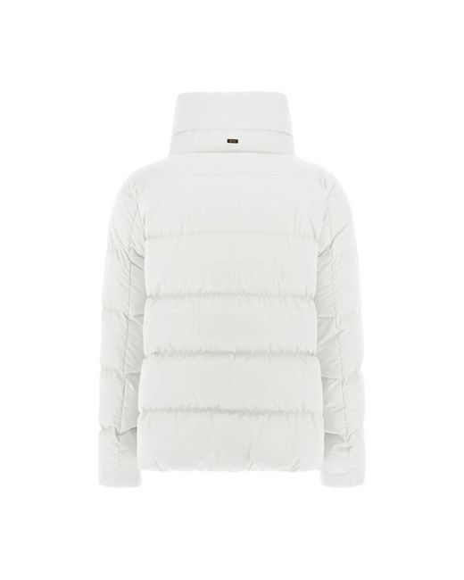 Herno Down Jackets in het White