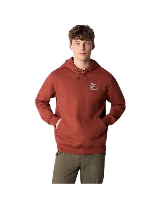 The North Face Red Hoodies for men