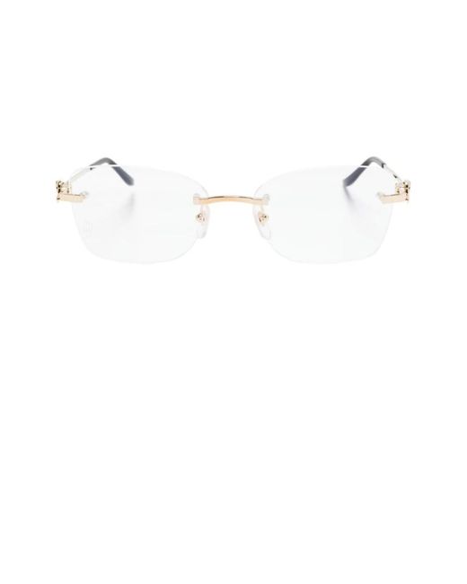 Cartier Metallic Glasses