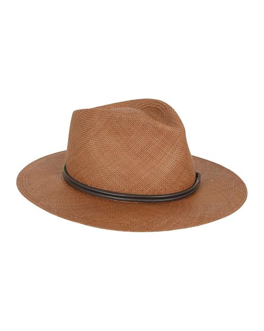 Brunello Cucinelli Brown Hats