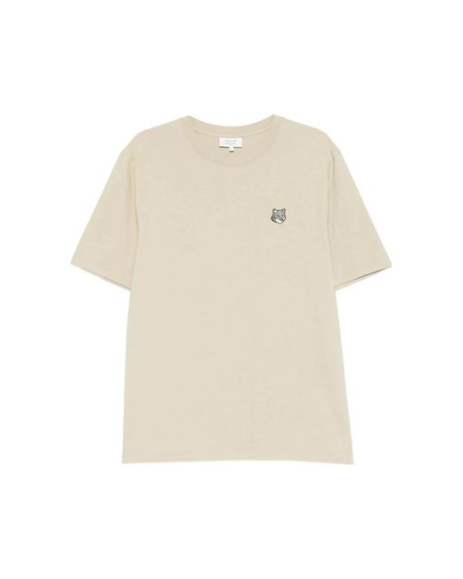 Maison Kitsuné Natural T-Shirts for men