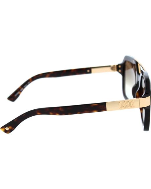Accessories > sunglasses DSquared² pour homme en coloris Brown