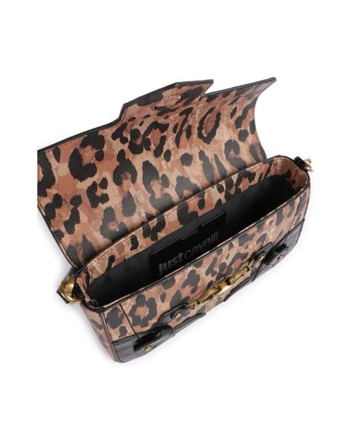 Just Cavalli Black Snake Bite Bag