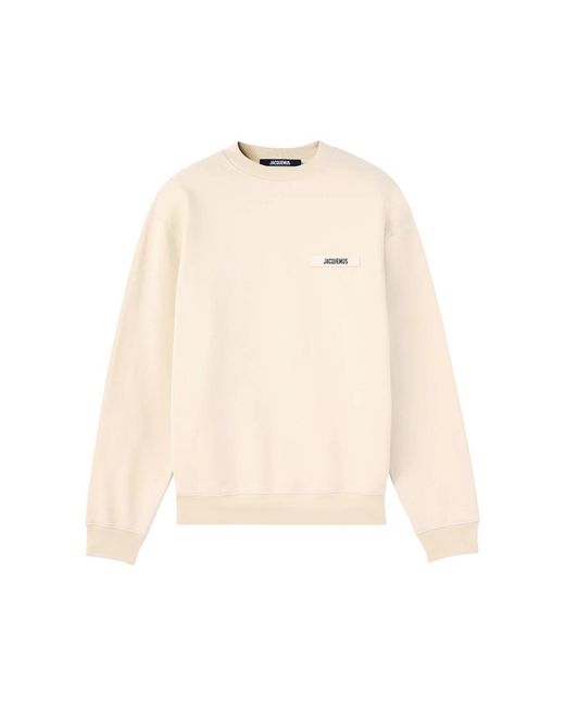 Jacquemus Natural Sweatshirts for men