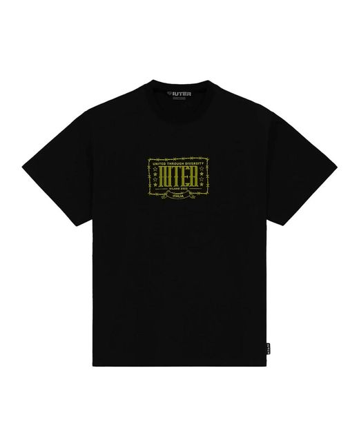Tops > t-shirts Iuter pour homme en coloris Black