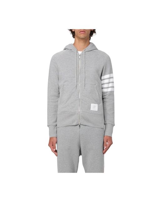 Zip-Throughs di Thom Browne in Gray da Uomo