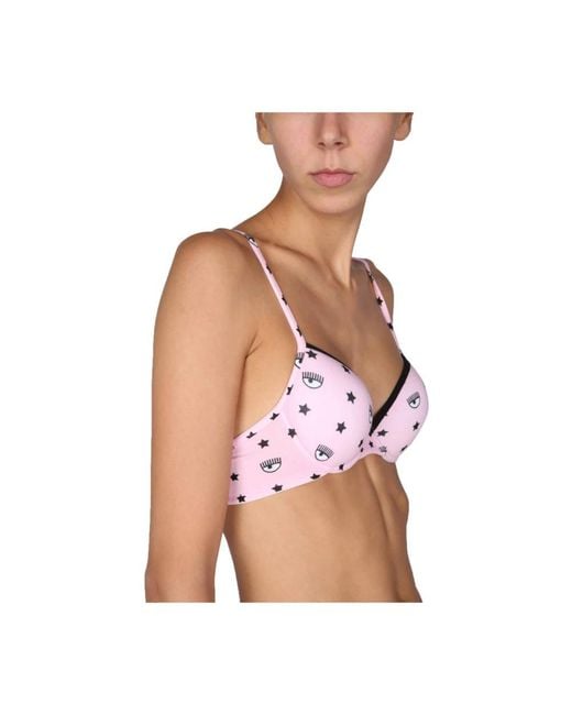 Chiara Ferragni Pink Bras