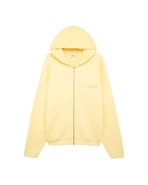 Autry Yellow Zip-Throughs for men