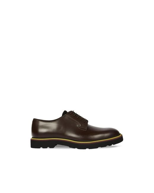 Paul Smith Brown Laced Shoes