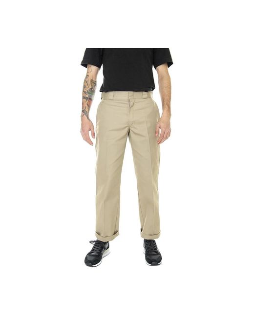 Dickies Chinos in het Natural voor heren