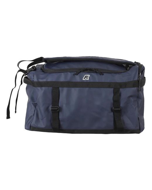 K-Way Blue Weekend Bags for men