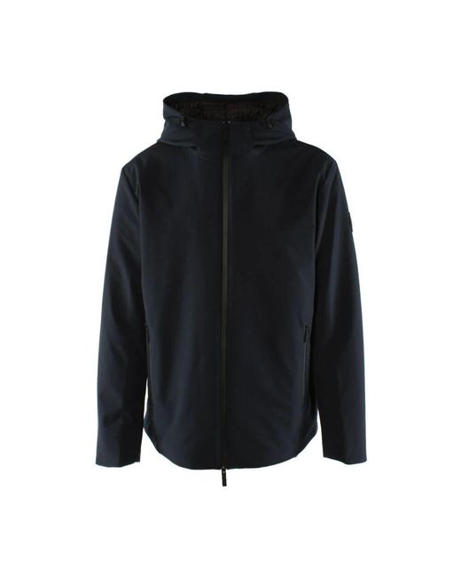Woolrich Blaue softshell jacke in Black für Herren