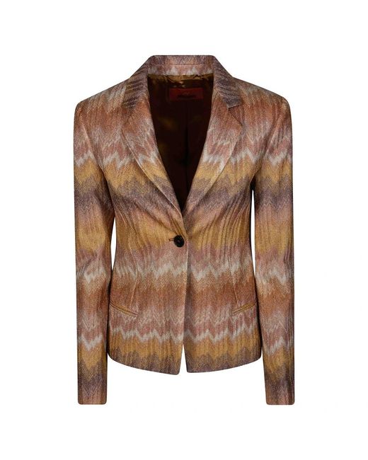 Missoni Blazer in het Brown