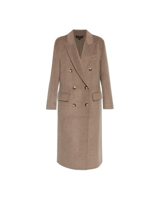 Rag & Bone Brown Double-Breasted Coats