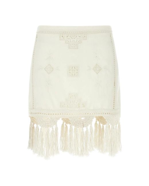 Isabel Marant Natural Short Skirts