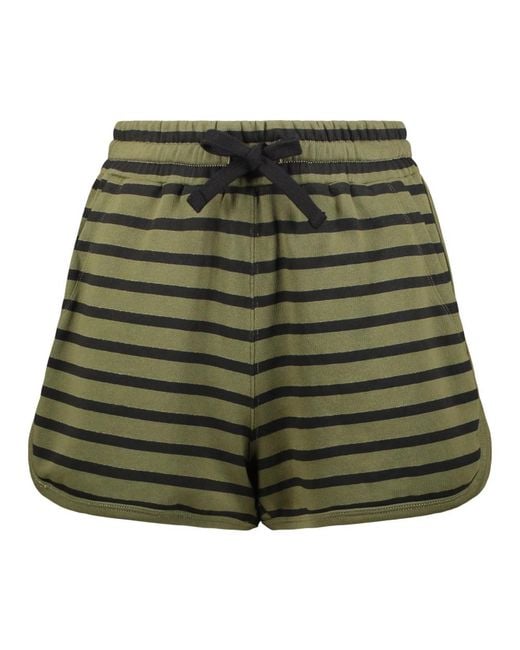 RED Valentino Green Short Shorts