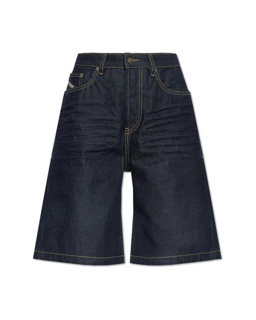 Denim Shorts DIESEL de color Blue
