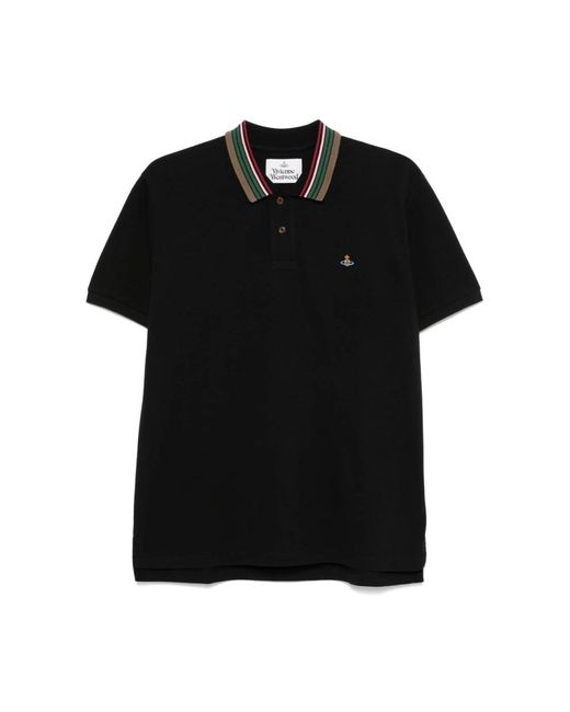 Vivienne Westwood Polo Shirts in het Black voor heren