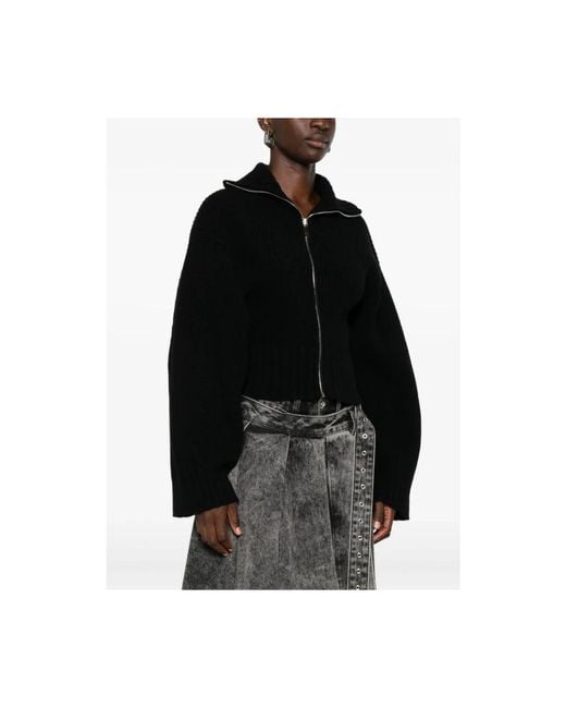 The Attico Cardigans in het Black