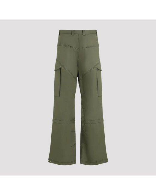 Off-White c/o Virgil Abloh Green Trousers for men