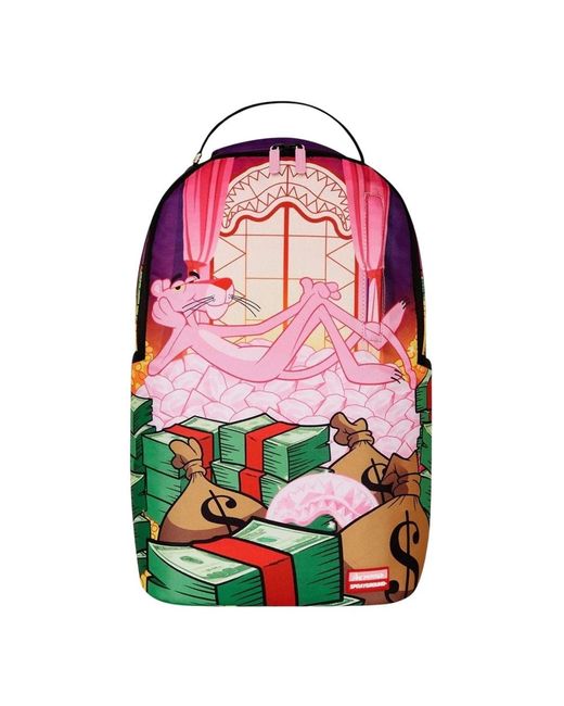 Sprayground Pink Backpacks for men