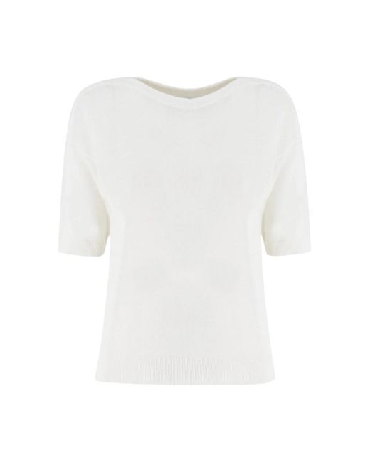 Le Tricot Perugia White T-shirts
