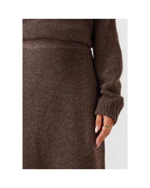 Notre-v Rokken ,Bruin ,Nv-Gita Maxi Rok in het Brown
