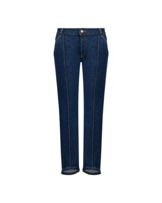 Dondup Blue Boot-Cut Jeans