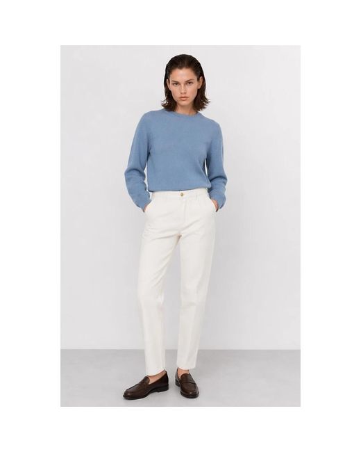 Kocca Blue Slim-Fit Trousers