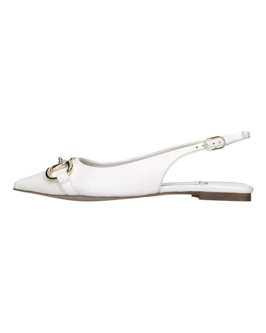 Jeffrey Campbell White Ballerina Shoes