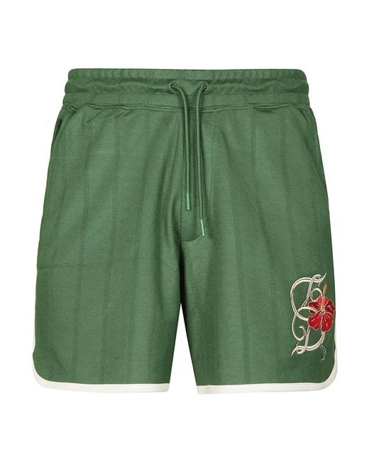 Drole de Monsieur Green Casual Shorts for men