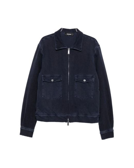 Denim Jackets DSquared² pour homme en coloris Blue
