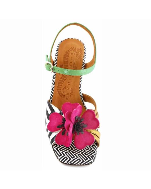 High Heel Sandals Chie Mihara de color Green