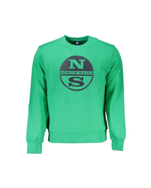 North Sails Sweatshirts in het Green voor heren