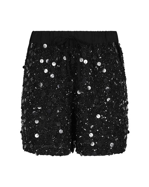 P.A.R.O.S.H. Black Casual Shorts