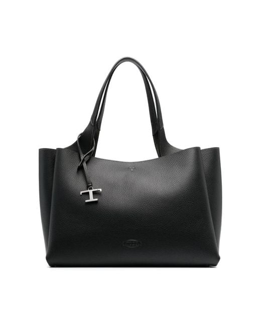 Tod's Black Shopping Bags