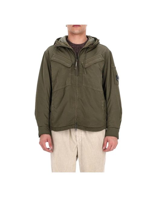 C P Company Green Light Jackets for men