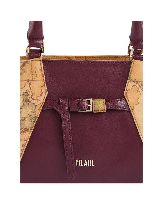 Alviero Martini 1A Classe Purple Shoulder Bags