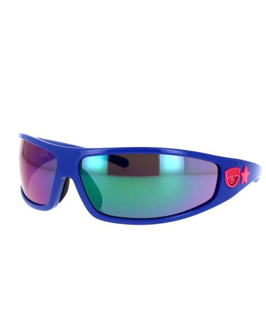 Chiara Ferragni Blue Sunglasses