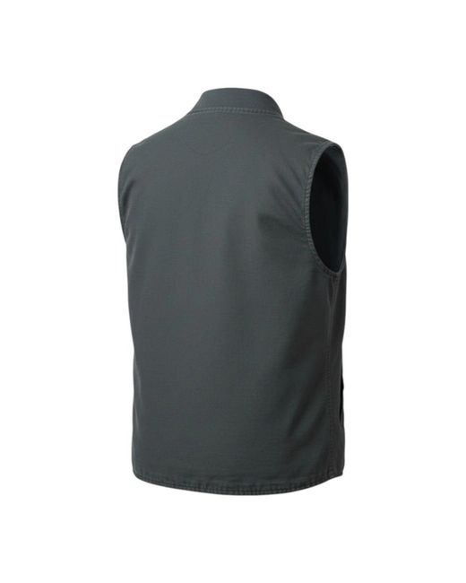 Bl'ker Gray Waistcoats for men