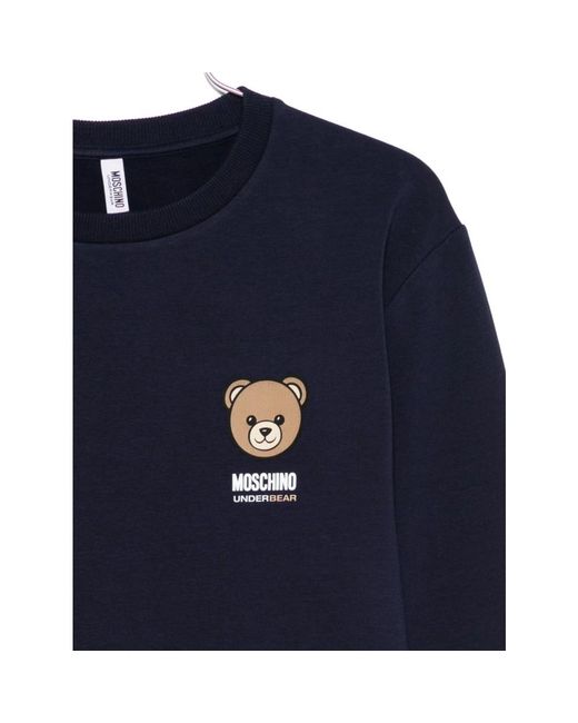 Sweatshirts Moschino de hombre de color Blue