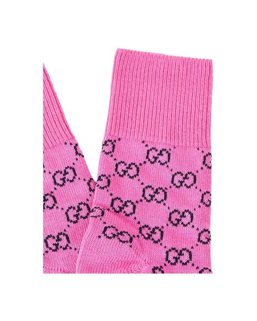 Socks Gucci de color Pink