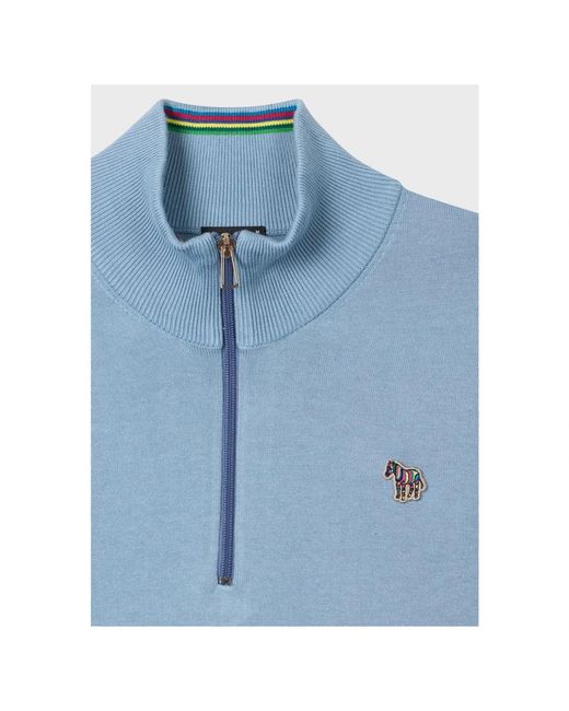 Paul Smith Blue Turtlenecks for men