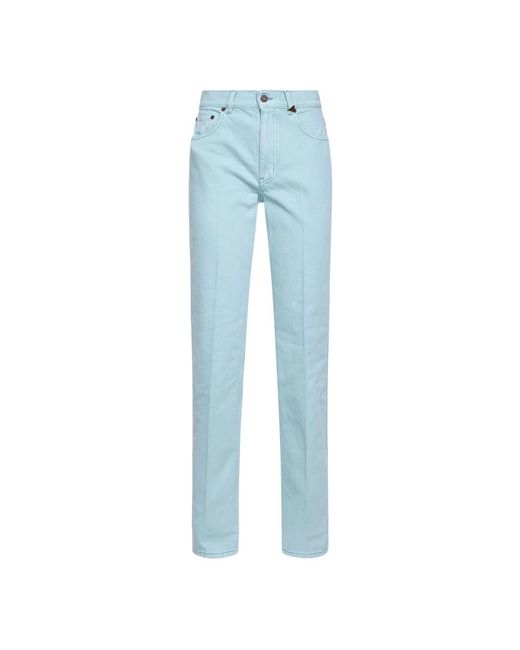 Chloé Blue Straight Jeans