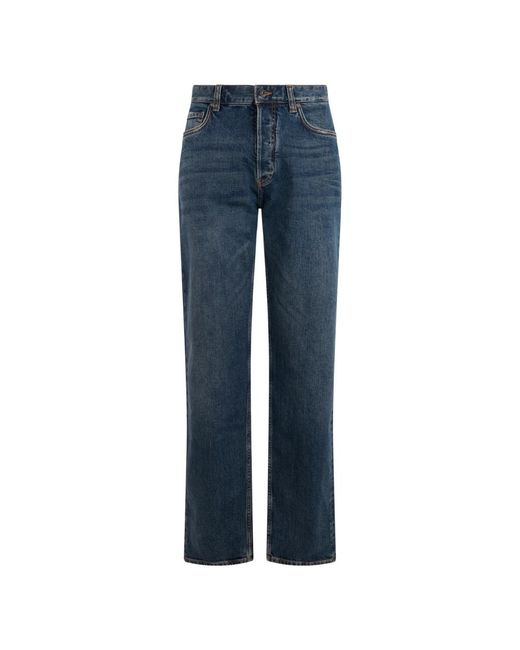 Emporio Armani Blue Straight Fit Jeans for men