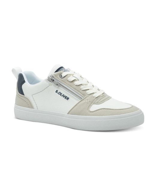 S.oliver White Sneakers for men