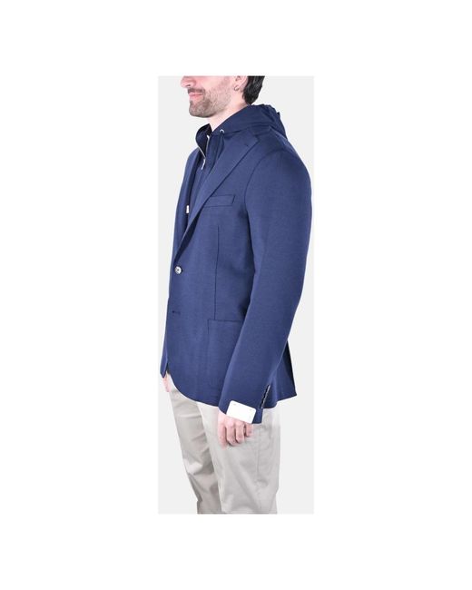 Eleventy Blue Blazers for men