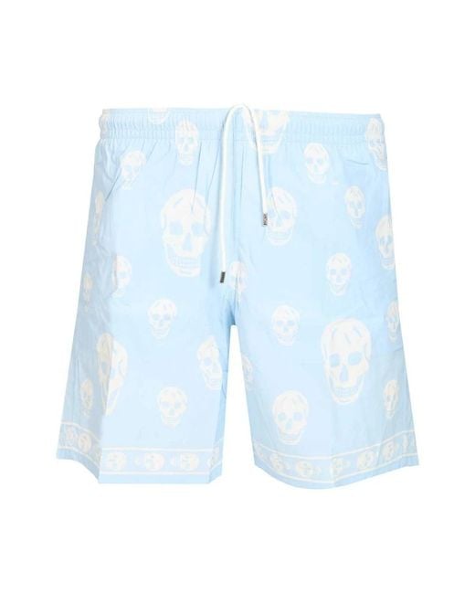 McQueen Blue Beachwear for men