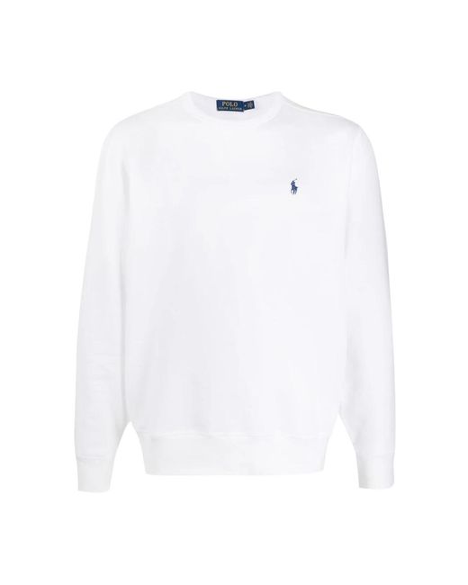 Ralph Lauren Weißer sweatshirt casual stil männer in White für Herren