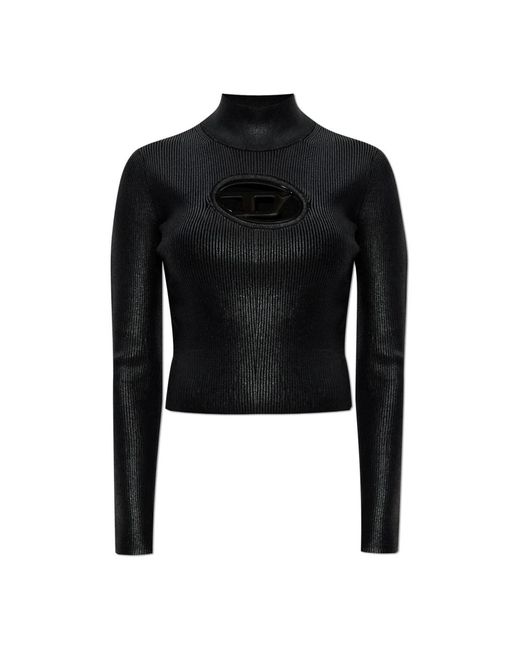 Turtlenecks di DIESEL in Black